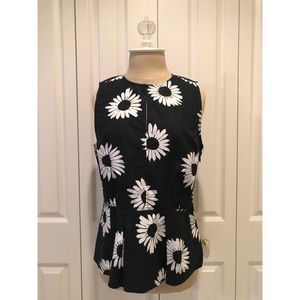 NWT Gap Peplum Flower Tank